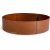 Corten stlpotter rund - 80 cm