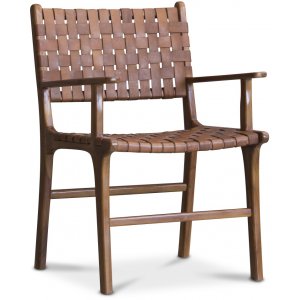 Porto-rammestol - Cognac / Teak