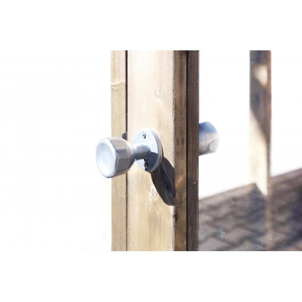 Drivhus Ophelia i tre - 11 m² + Drivhusrengjøring Drivhus Ophelia i tre - 11 m² + Drivhusrengjøring