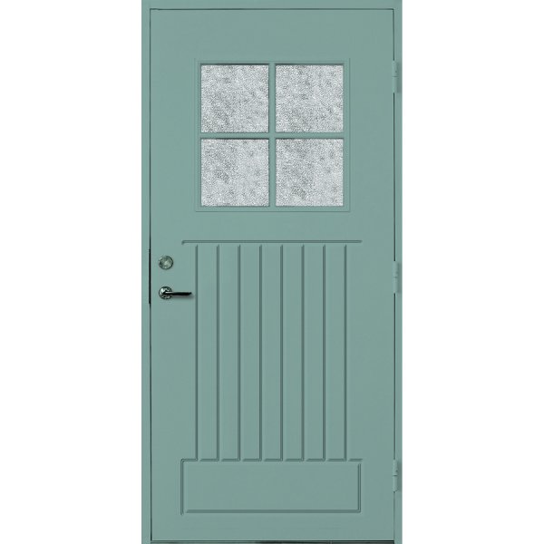 Maja ytterdr med vindu