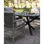 Utebord Scottsdale Ø112 cm - svartglasert furu Utebord Scottsdale Ø112 cm - svartglasert furu