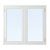 Vindu Tre 3-Lags Sidehengslet - 2-rams - U-verdi 1,1 + Ramme ermer Vindu Tre 3-Lags Sidehengslet - 2-rams - U-verdi 1,1 + Ramme ermer