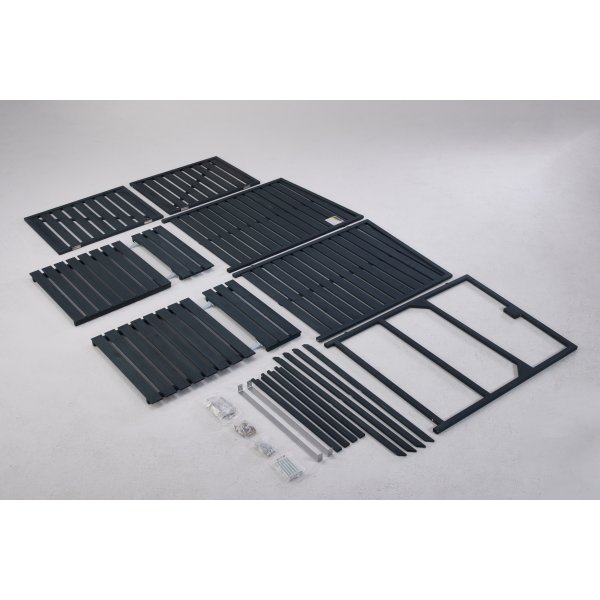 Søppellager i tre | Grå Søppellager i tre | Grå