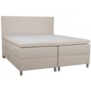 Sengegavl 180 cm bred beige