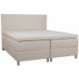 1 Sengegavl 180 cm bred beige