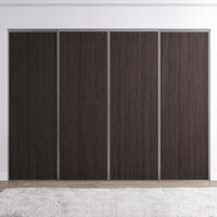 Venedig skyvedør for garderobeskap - 4 dører - Panel - Valgfri farge Venedig skyvedør for garderobeskap - 4 dører - Panel - Valgfri farge