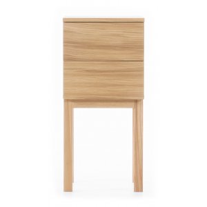 �sterlen nattbord i eik med oppbevaring