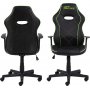 Vayne svart gamingstol med grønne detaljer Vayne svart gamingstol med grønne detaljer