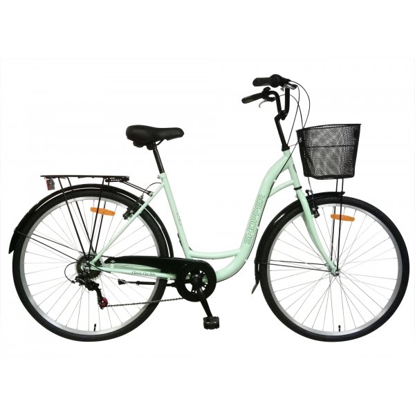 Damesykkel Shopper - 28\\\" Pistachio 6 gir