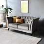 1 Sofa 2-seter chesterfield grå - Henry