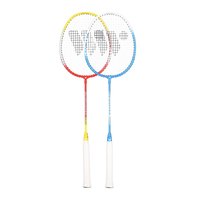 Badmintonsett (rød, gul, blå & hvit) ALUMTEC 366K
