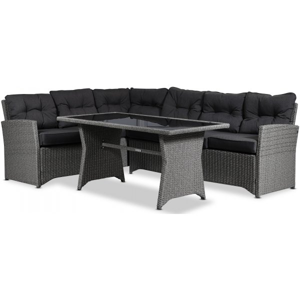 Asper� utegruppe med bord (kunstrotting) - Gr�