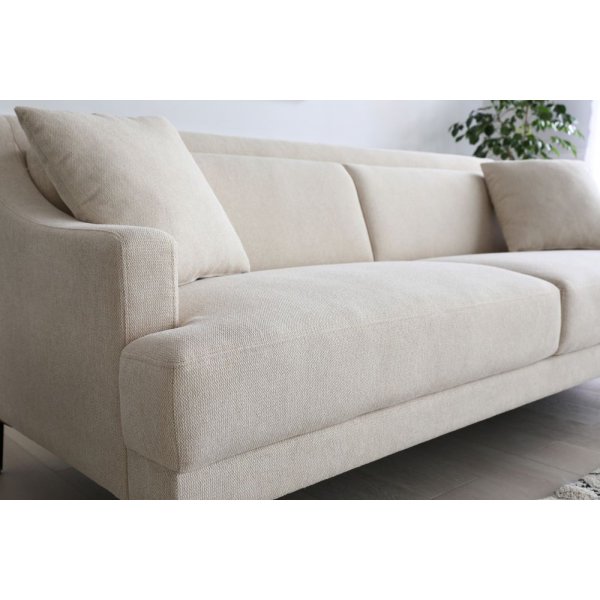 Sofa 3-seter beige moderne - Hanna Sofa 3-seter beige moderne - Hanna