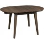 Uttrekkbart spisebord 90-130x90 cm brunoljet eik - Genova