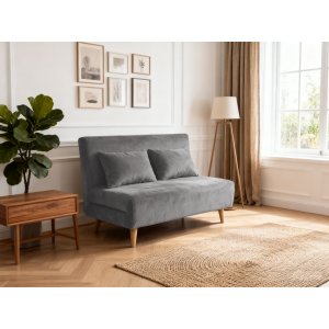 Helsingborg utfellbar sovesofa - Grå | 193 cm Helsingborg utfellbar sovesofa - Grå | 193 cm