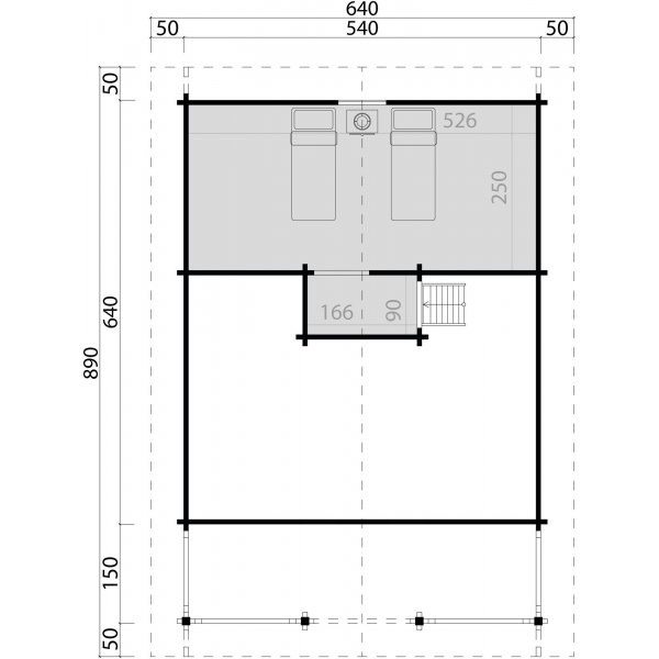 Feriehus Ivar B - 36,9 m�