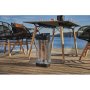 Terrassevarmer stende - 600-1200W - Svart