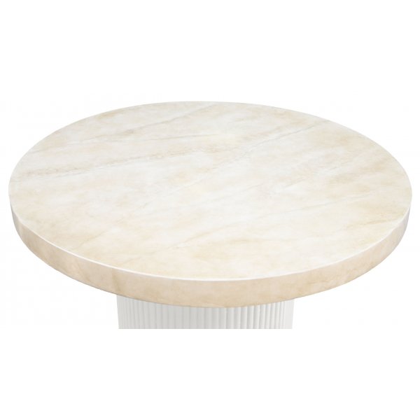 Balkongsett: 2 stoler og salongbord 80 cm