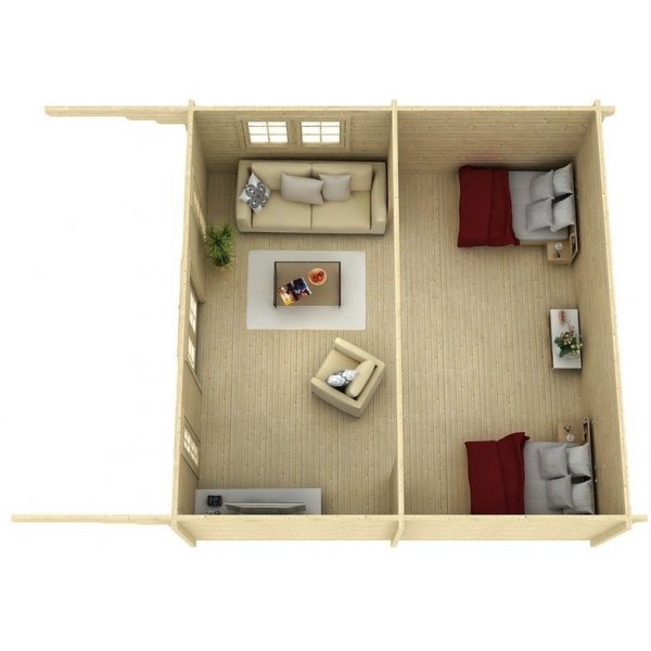 Skagen fritidshus - 36 m² Skagen fritidshus - 36 m²