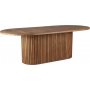 Teak spisebord ovalt 220x100 cm