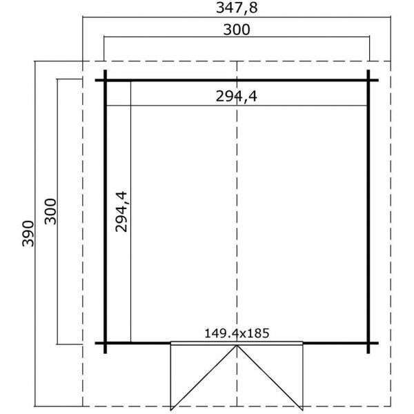 Friggebod Malcolm F - 9 m�