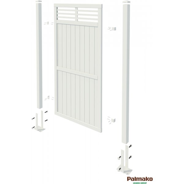 Veggskjerm Laureen - Hvit Veggskjerm Laureen - Hvit