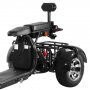 Elscooter Trehjulssykkel - Svart 2000W
