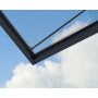 Canopia Sophia Clear XL Entrance baldakin 1,4 x 3 - Mrk grtt/klart glass