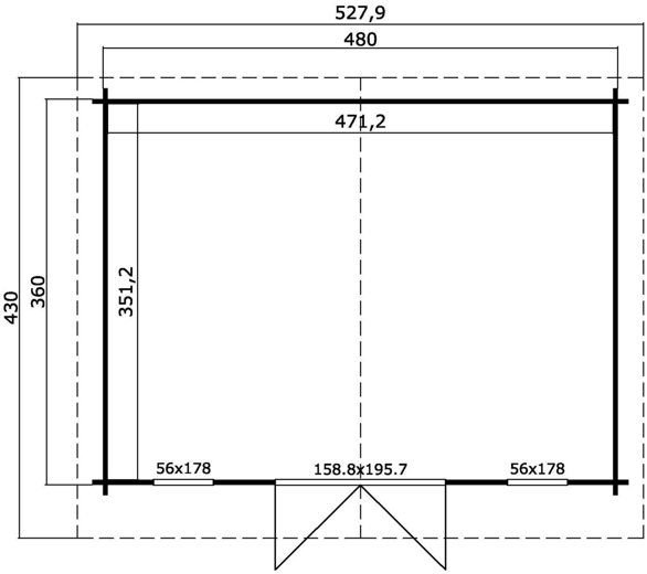 Anneks Viola - 17,5 m² Anneks Viola - 17,5 m²