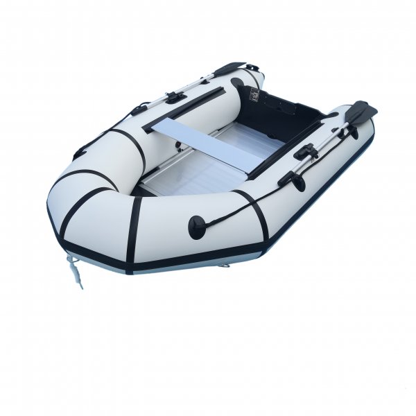 Gummib�t 270 cm - Svart og Hvit