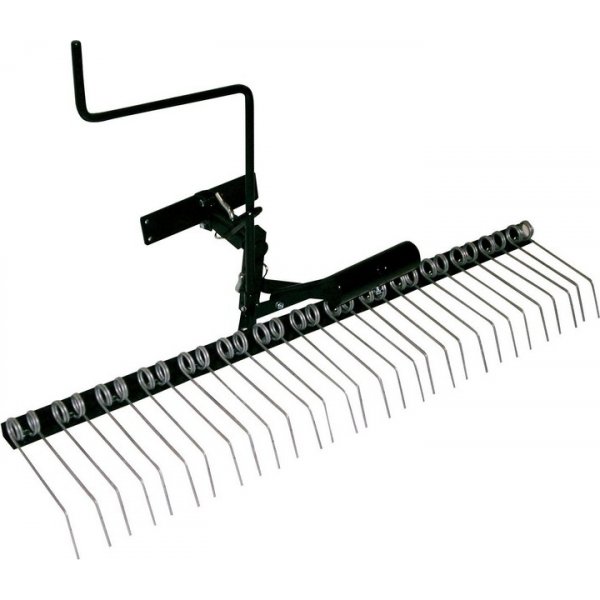 Rake til hagetraktor/motorgressklipper