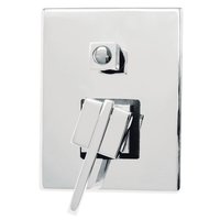 Cubic innfelt dusjblander med avleder - Krom Cubic innfelt dusjblander med avleder - Krom