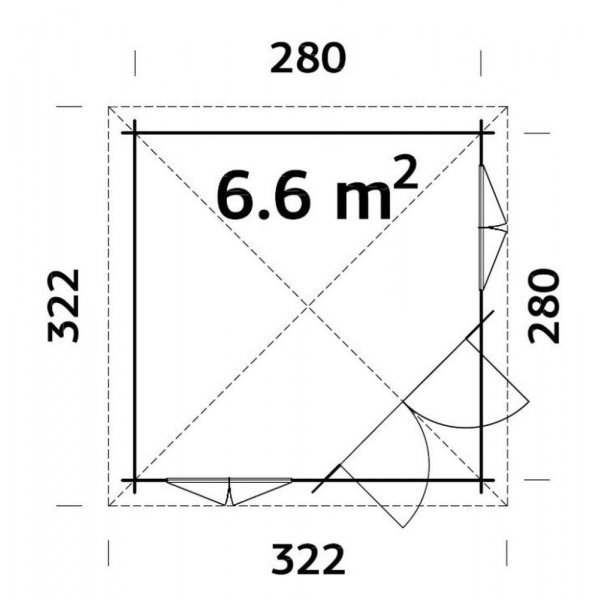 Lysthus Melanie�6,6�m�