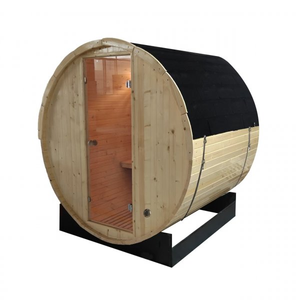 Badstue Arvidsjaur 2,9m - 2-3 personer | FSC-Granved | 6 kW