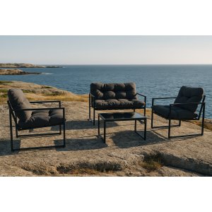 Solhult salonggruppe - Sort/grå Solhult salonggruppe - Sort/grå
