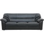 Dominic sofa 3-seter - Svart kunstskinn Dominic sofa 3-seter - Svart kunstskinn