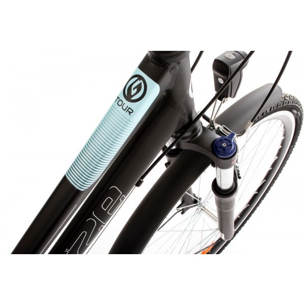 Trekkingsykkel Dame - Svart 28\\\" Trekkingsykkel Dame - Svart 28\\\"