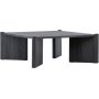 Rogaland sofabord 100 x 100 cm - Sort