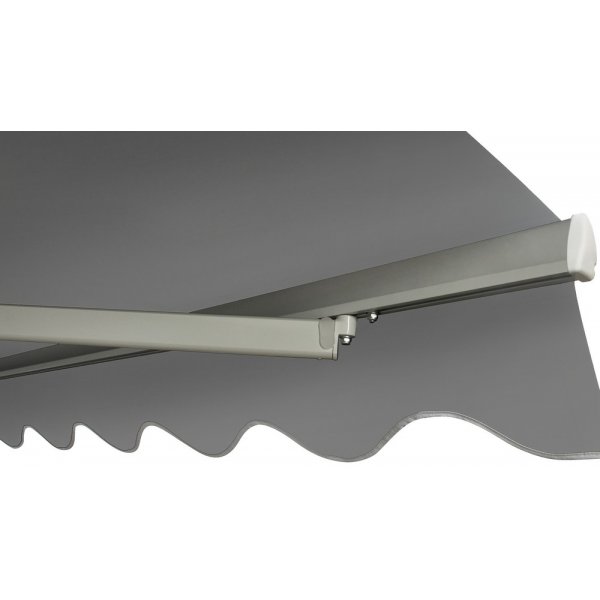 Terrassmarkise med motor - 5 x 3 m - Gr�