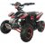 Elektrisk firhjuling for barn 1000W 36V svart/r�d - ATV 25 km/t skivebrems