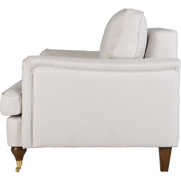 Lenestol i beige stoff - Howard Watford Deluxe Lenestol i beige stoff - Howard Watford Deluxe