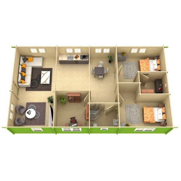 Anna fritidshus - 103 m² Anna fritidshus - 103 m²