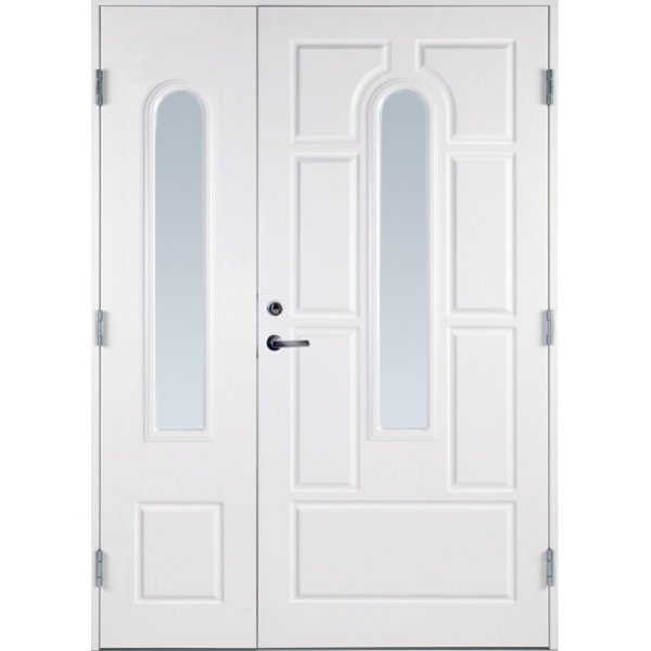 Dobbel ytterdr Reinheimen med vindu - Cotswoldglass