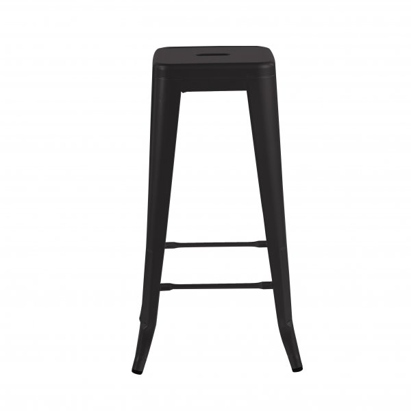 Iris barkrakk i svart metall - Setehøyde 77 cm Iris barkrakk i svart metall - Setehøyde 77 cm