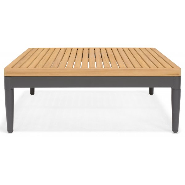 Livsstil Hage Topaz salonggruppe med divan - Grå/teak Livsstil Hage Topaz salonggruppe med divan - Grå/teak