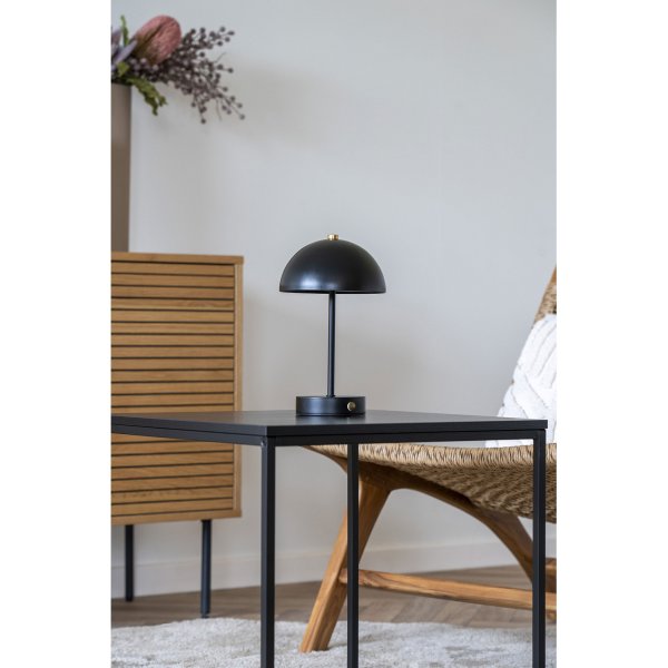Holt oppladbar LED bordlampe - Sort Holt oppladbar LED bordlampe - Sort