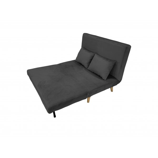 Helsingborg utfellbar sovesofa - m�rkegr� | 193 cm