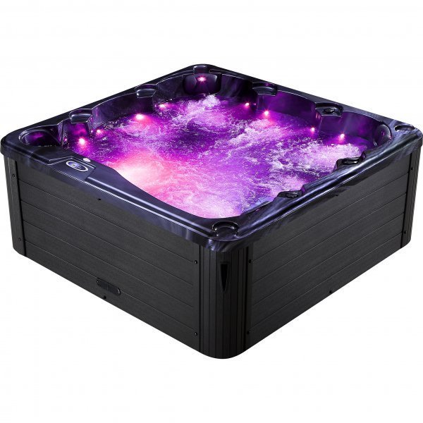 Boblebad for 5-6 personer Lucite® akryl, Gecko® sirkulasjonspumpe og Balboa® kontrollsystem 2026 - Poseidon Black Edition Boblebad for 5-6 personer Lucite® akryl, Gecko® sirkulasjonspumpe og Balboa® kontrollsystem 2026 - Poseidon Black Edition