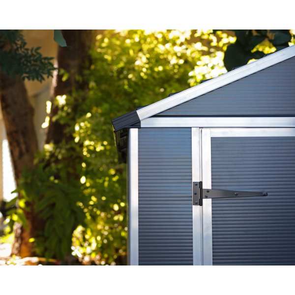 Canopia Rubicon Ultra Durable Redskapsbod 7 m² - Mørkegrå Canopia Rubicon Ultra Durable Redskapsbod 7 m² - Mørkegrå