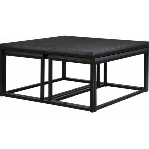 Acero salongbord 94x47 - Svartbrun ask finer Acero salongbord 94x47 - Svartbrun ask finer